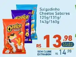 Extrabom Supermercados Salgadinho cheetos sabores oferta