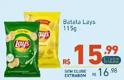 Extrabom Supermercados Batata lays oferta