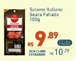 Extrabom Supermercados Salame Italiano Seara Fatiado oferta