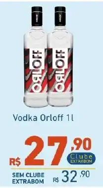 Extrabom Supermercados Vodka orloff 1l oferta