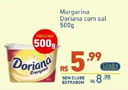 Extrabom Supermercados Margarina Doriana com sal oferta