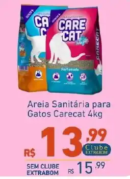 Extrabom Supermercados Areia Sanitária para Gatos Carecat oferta
