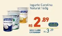 Extrabom Supermercados Iogurte carolina natural oferta