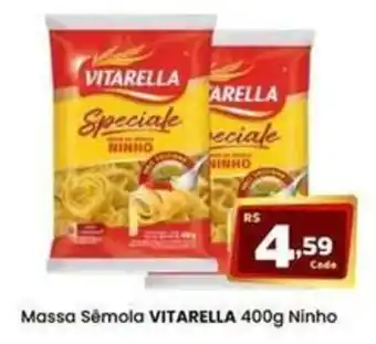 Massa Sêmola Vitarella 400g Ninho