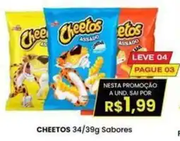 Rede Mais Supermercados cheetos sabores oferta