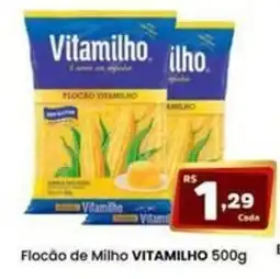 Rede Mais Supermercados Flocão de Milho Vitamilho oferta