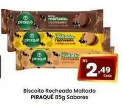 Rede Mais Supermercados Biscoito Recheado Maltado Piraquê 85g Sabores oferta