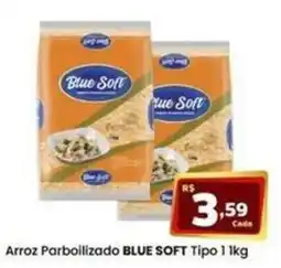 Rede Mais Supermercados Arroz Parboilizado Blue Soft Tipo 1 kg oferta