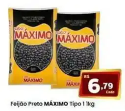 Rede Mais Supermercados Felijão preto máximo tipo 1 oferta