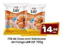 Rede Mais Supermercados Filé de Coxa com Sobrecoxa de Frango LAR oferta