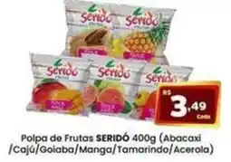 Rede Mais Supermercados Polpa de frutas serido oferta