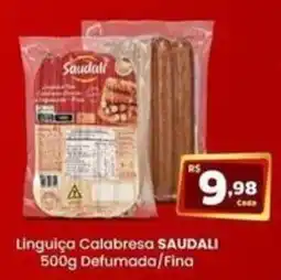 Rede Mais Supermercados Linguiça Calabresa SAUDALI oferta