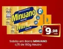 Rede Mais Supermercados Sabão em barra minuano neutro oferta