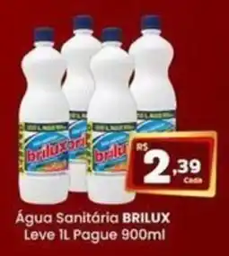 Rede Mais Supermercados Água Sanitária BRILUX oferta