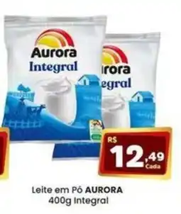 Rede Mais Supermercados Leite em Pó Aurora integral oferta