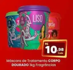 Rede Mais Supermercados Máscara de Tratamento Corpo Dourado oferta