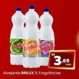 Rede Mais Supermercados Alvejante BRILUX 1l fragrâncias oferta