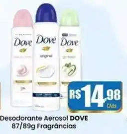 Rede Mais Supermercados Desodorante Aerosol DOVE oferta