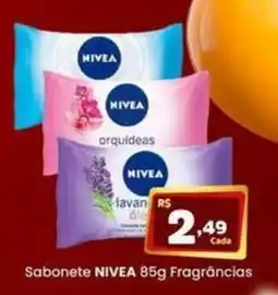 Rede Mais Supermercados Sabonete nivea fragrâncias oferta