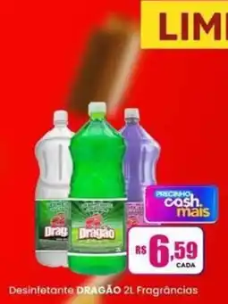 Rede Mais Supermercados Desinfetante dragão 2l fragrâncias oferta