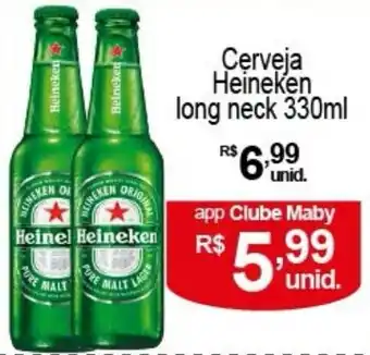 Cerveja Heineken long neck
