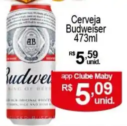 Maby Supermercados Cerveja Budweiser oferta