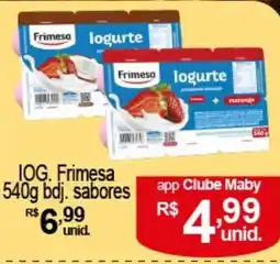 Maby Supermercados Iogurte frimesa sabores oferta