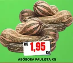 Supermercado Porecatu abóbora paulista oferta