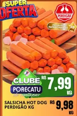 Supermercado Porecatu Salsicha hot dog oferta