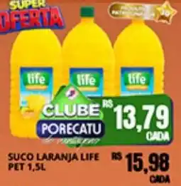 Supermercado Porecatu sucor laranja life oferta