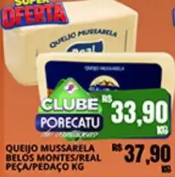 Supermercado Porecatu Queijo mussarela oferta