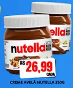 Supermercado Porecatu creme avelã nutella oferta