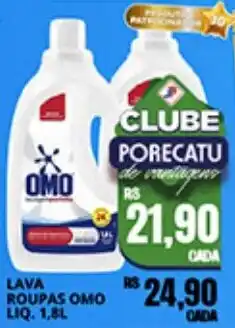 Supermercado Porecatu Lava roupas omo oferta