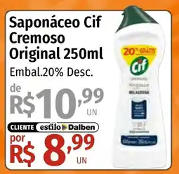 Supermercado Dalben Saponáceo Cif Cremoso Original oferta