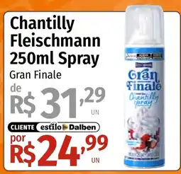 Supermercado Dalben Chantilly fleischmann gran finale oferta