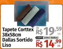 Supermercado Dalben Tapete Corttex Dallas Sortido Liso oferta