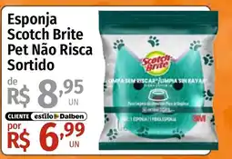 Supermercado Dalben Esponja scotch brite pet não riscas sortido oferta