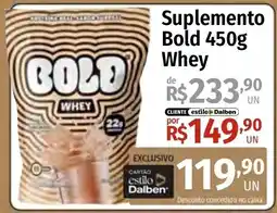 Supermercado Dalben Suplemento Bold Whey oferta