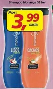 Supermercados Guanabara Shampoo Monange 325ml oferta