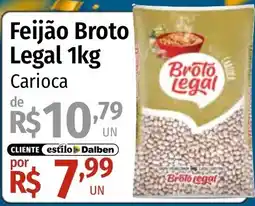 Supermercado Dalben Feijão Broto Legal oferta