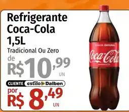 Supermercado Dalben Refrigerante coca-cola oferta
