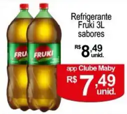 Maby Supermercados Refrigerante Fruki 3L sabores oferta