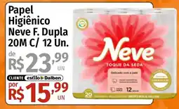 Supermercado Dalben Papel Higiênico Neve F. Dupla oferta