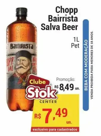 Stok Center Chopp Bairrista Salva Beer 1L oferta