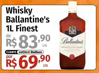 Supermercado Dalben Whisky Ballantine's 1L Finest oferta