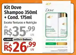 Supermercado Dalben Kit Dove Shampoo + Cond. oferta