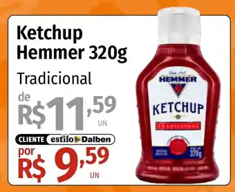 Supermercado Dalben Ketchup hemmer tradicional oferta