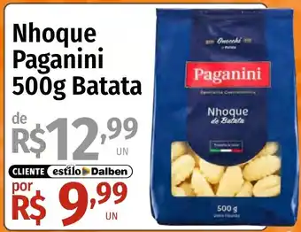 Supermercado Dalben Nhoque paganini batata oferta
