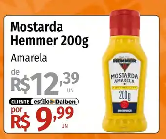 Supermercado Dalben Mostarda hemmer amarela oferta