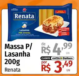Supermercado Dalben Massa p/ lasanha oferta